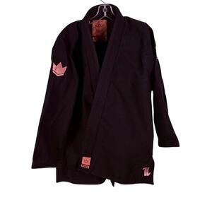 KINGZ the One Gi Womens F4 BJJ Black Pink